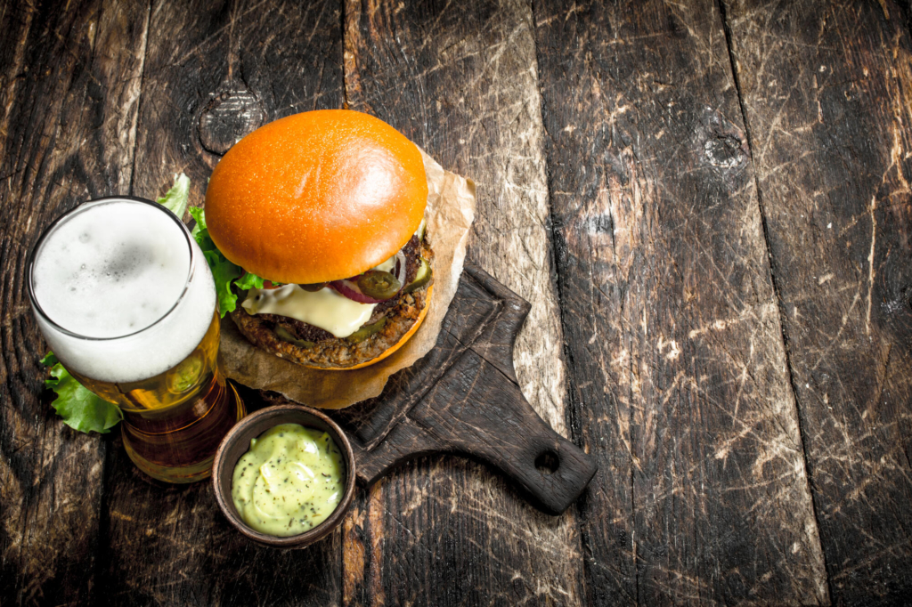 best burger for protein
